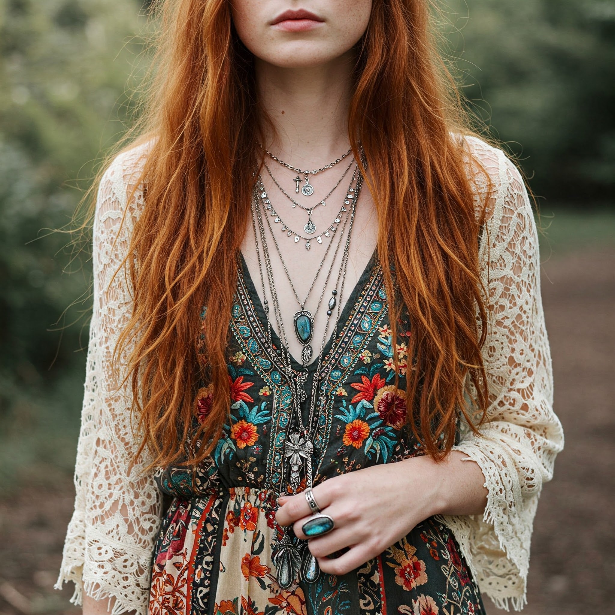 boho styl - šperky