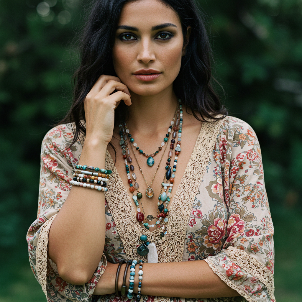 Boho styl - šperky