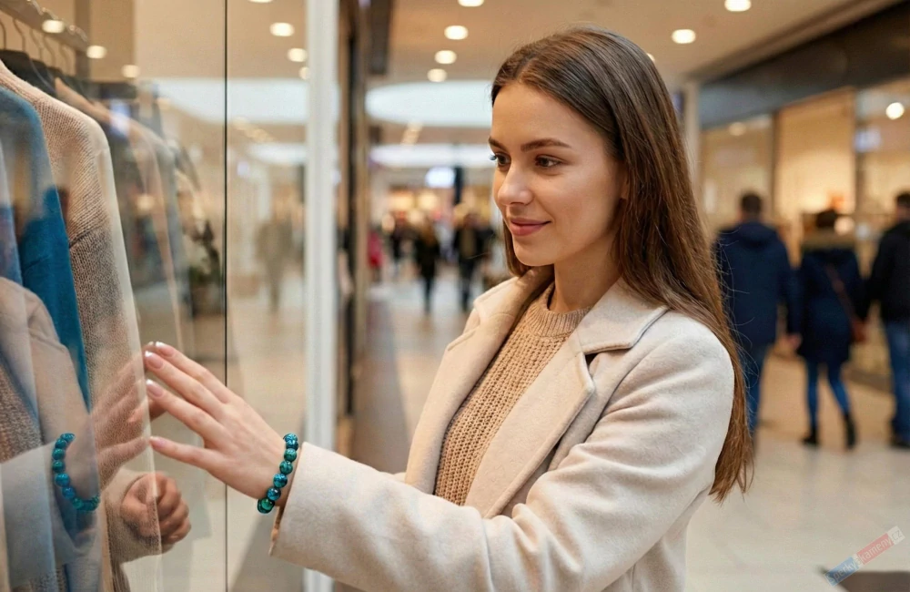 Náramek ze šatukitu QA, stříbro Ag 925/1000, kuličky cca 8 mm, RARITA (SH5848NS)