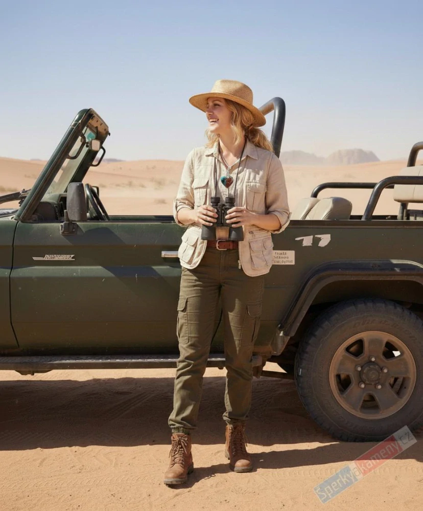 Originální větší přívěsek ze Sonora Sunrise QA, stříbro Ag 925/1000, srdce cca 43 x 42 mm, "srdce Sonorské pouště", RARITA (SN1391P) 