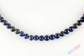 Náhrdelník z lapisu lazuli QA, kuličky cca 4 mm (LL4235S)