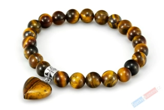 Náramek z tygřího oka "energie a vůle" (TG907NS)