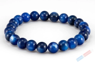 Náramek z kyanitu QA, kuličky cca 9 mm (KY6292NS)